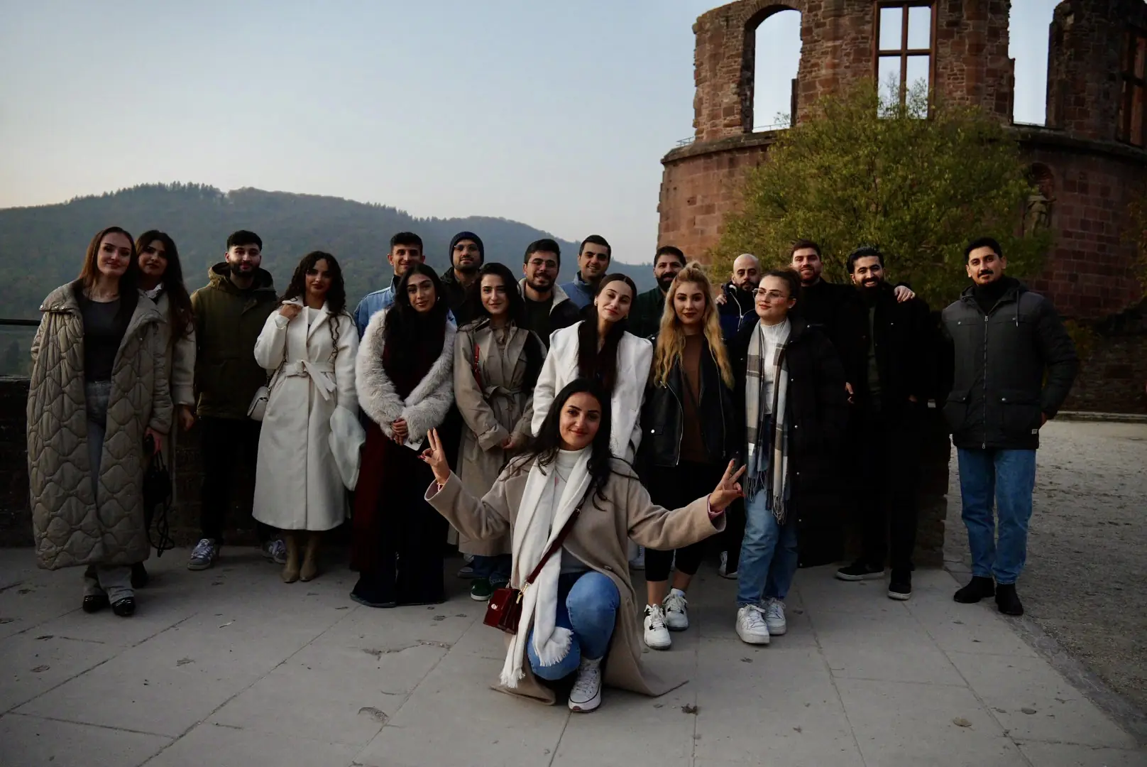 Gruppenfoto der KJD in Heidelberg