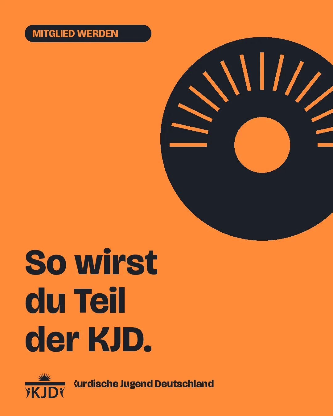 So wirst du Mitglied der KJD